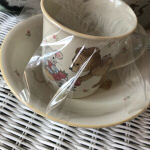 Mikassa teacup and saucier,Spider-Man mugging animal ornaments,butterfly clips